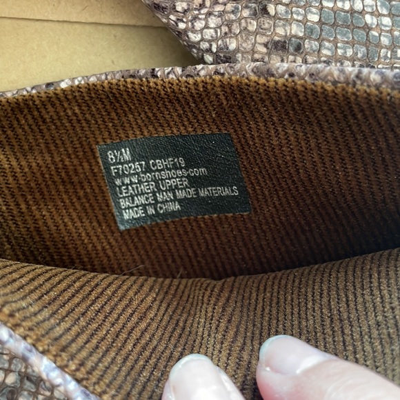 Born Snake Skin Boots - Picture 2 of 5